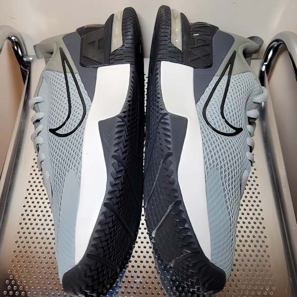 Men Nike Air Max Alpha Trainer 6 Shoes Anthracite/White FQ1833-007 Size 9 - Picture 9 of 10